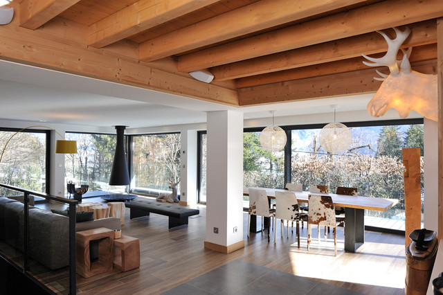 Architecture d'intérieur - Chalet à Chamonix